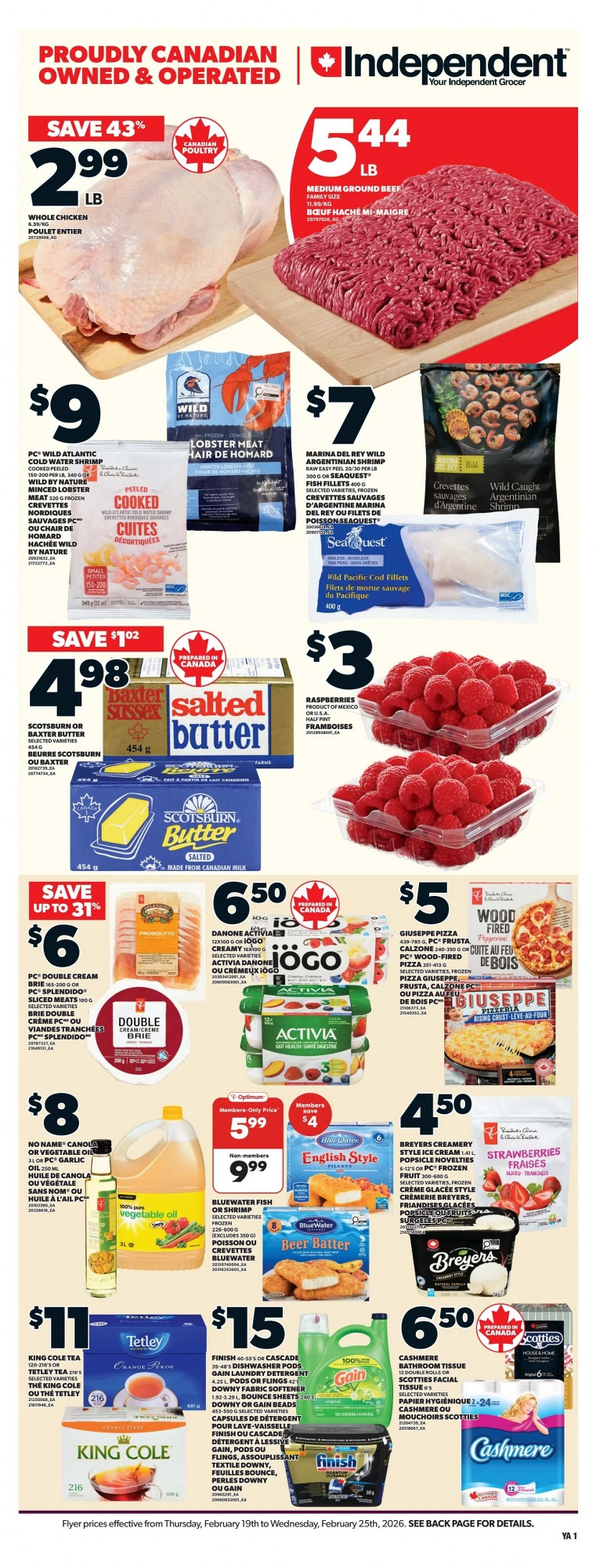 Independent Grocer (Atlantic) Flyer From February 19 to February 25 2026
