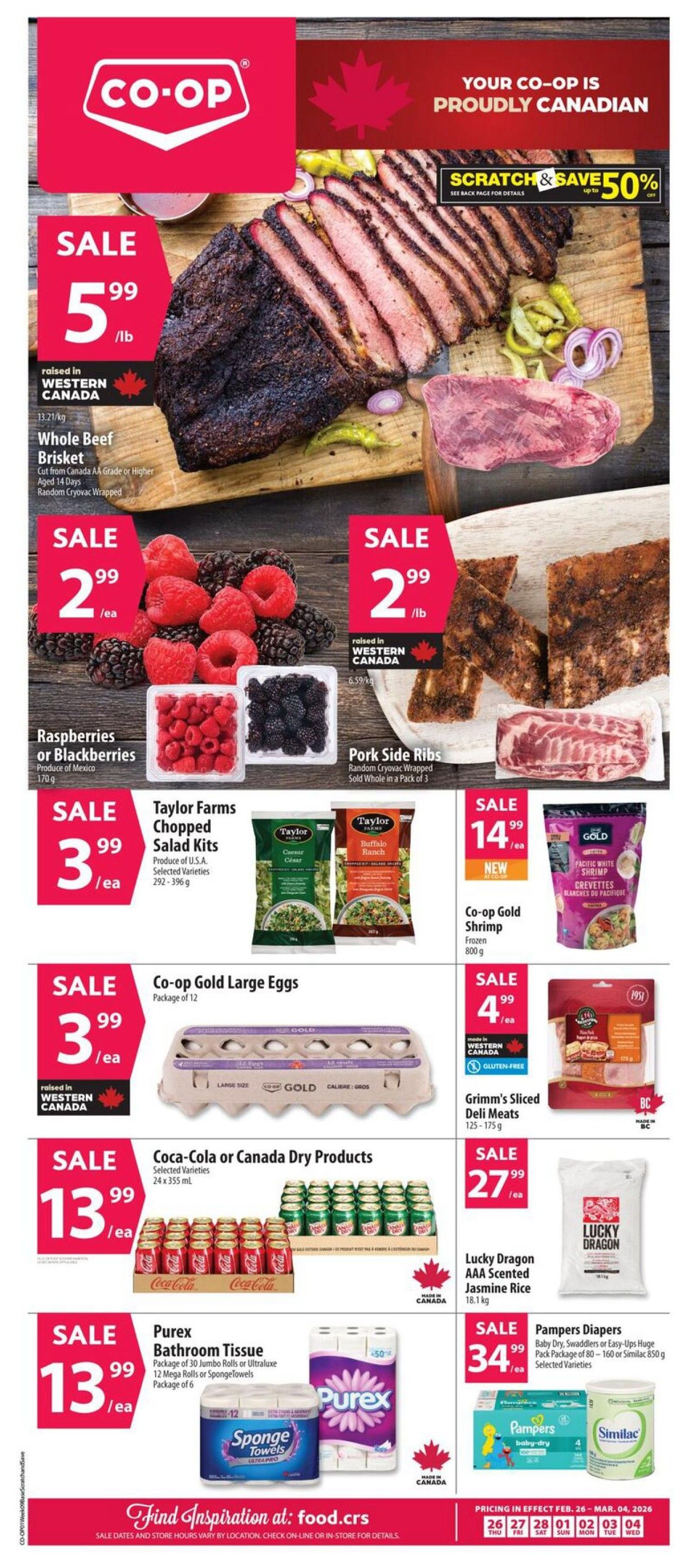 Co Op Food Flyer From February 26 to March 4 2026
