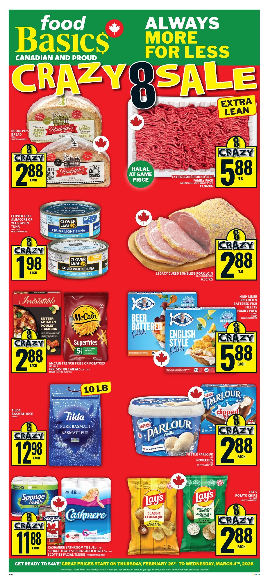 Food Basics Flyer From February 26 to March 4 2026
