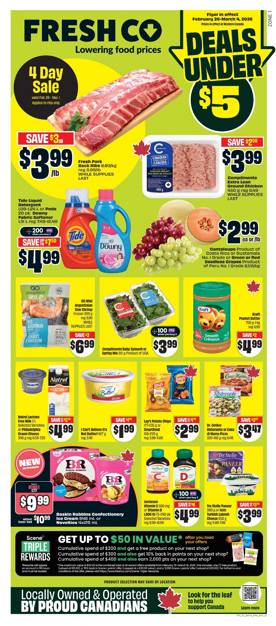 FreshCo (West) Flyer From February 26 to March 4 2026