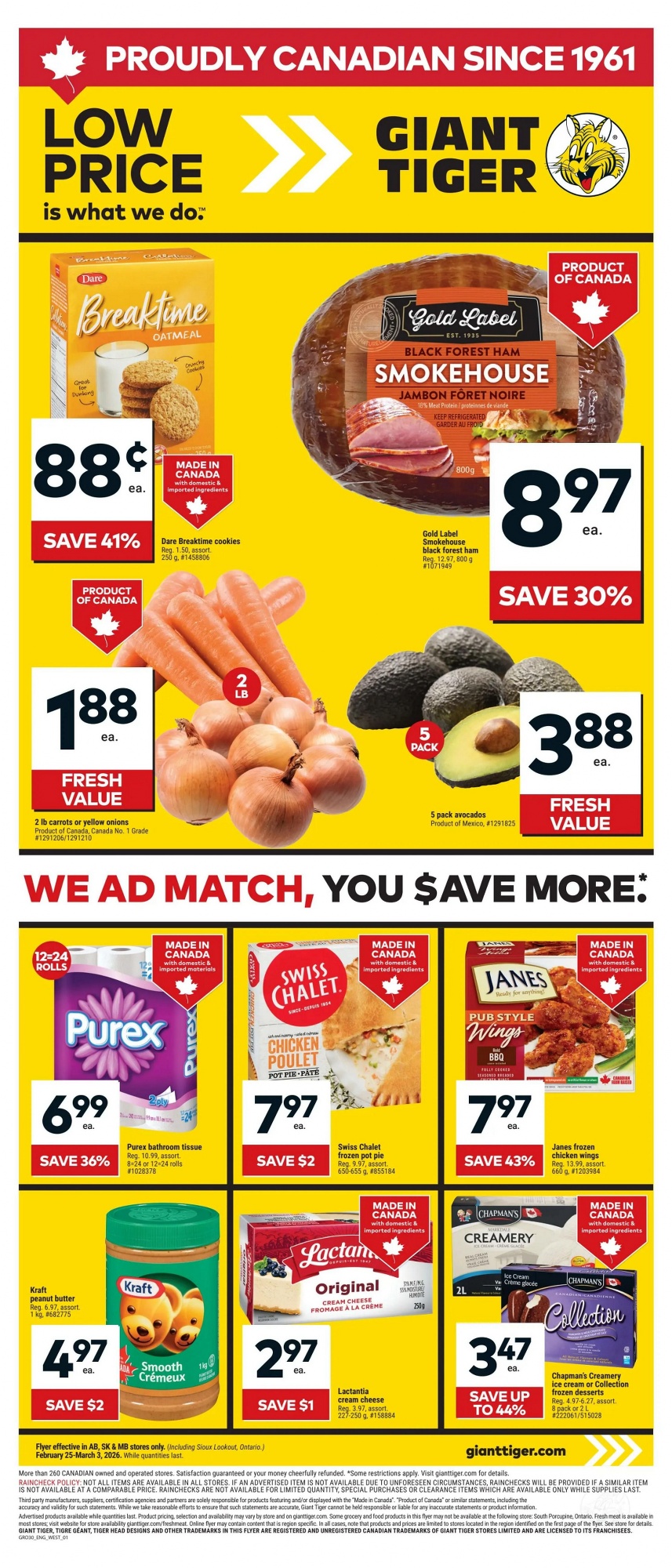 Giant Tiger (West) Flyer From February 25 to March 3 2026