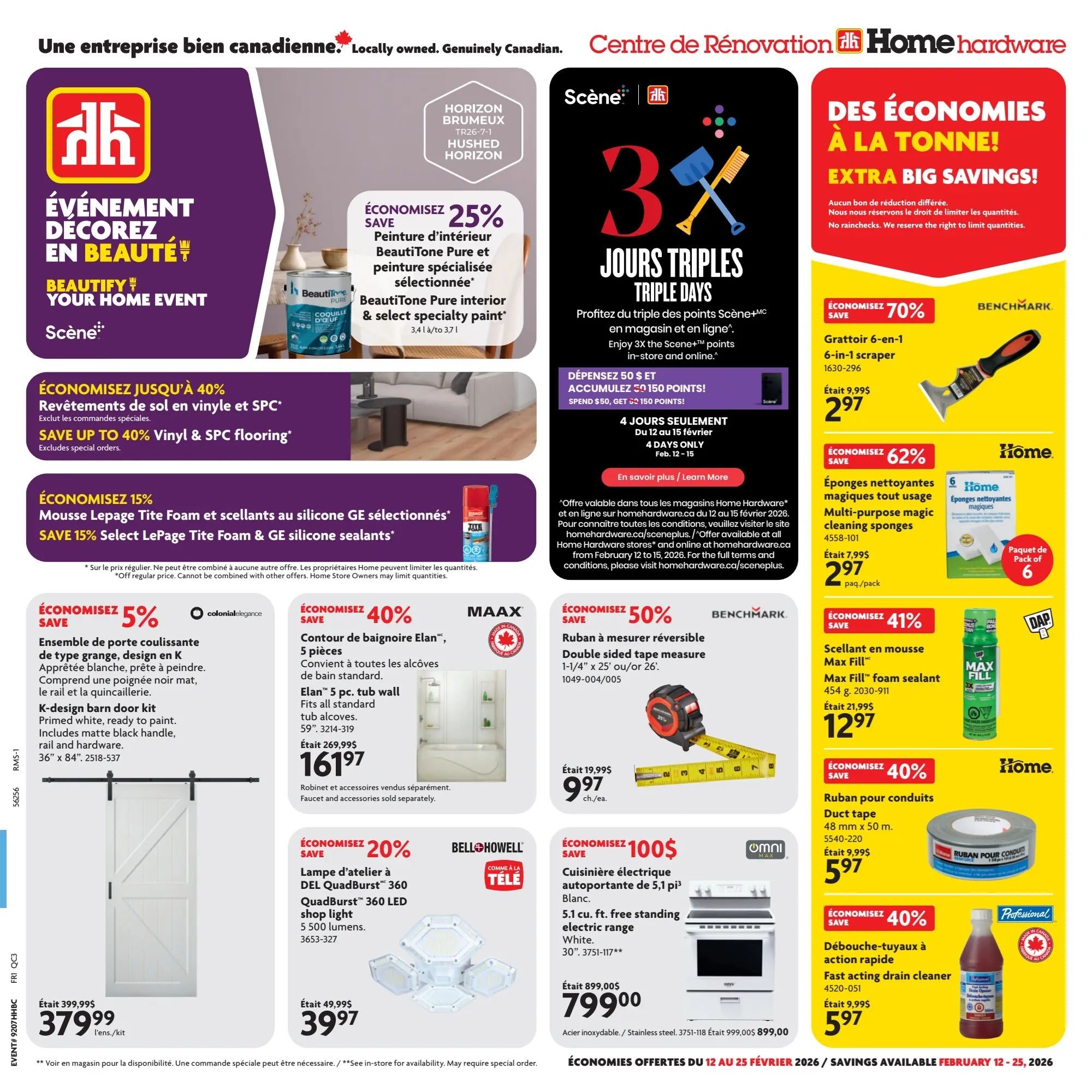 Home Hardware (ON) Flyer From February 12 to February 25 2026