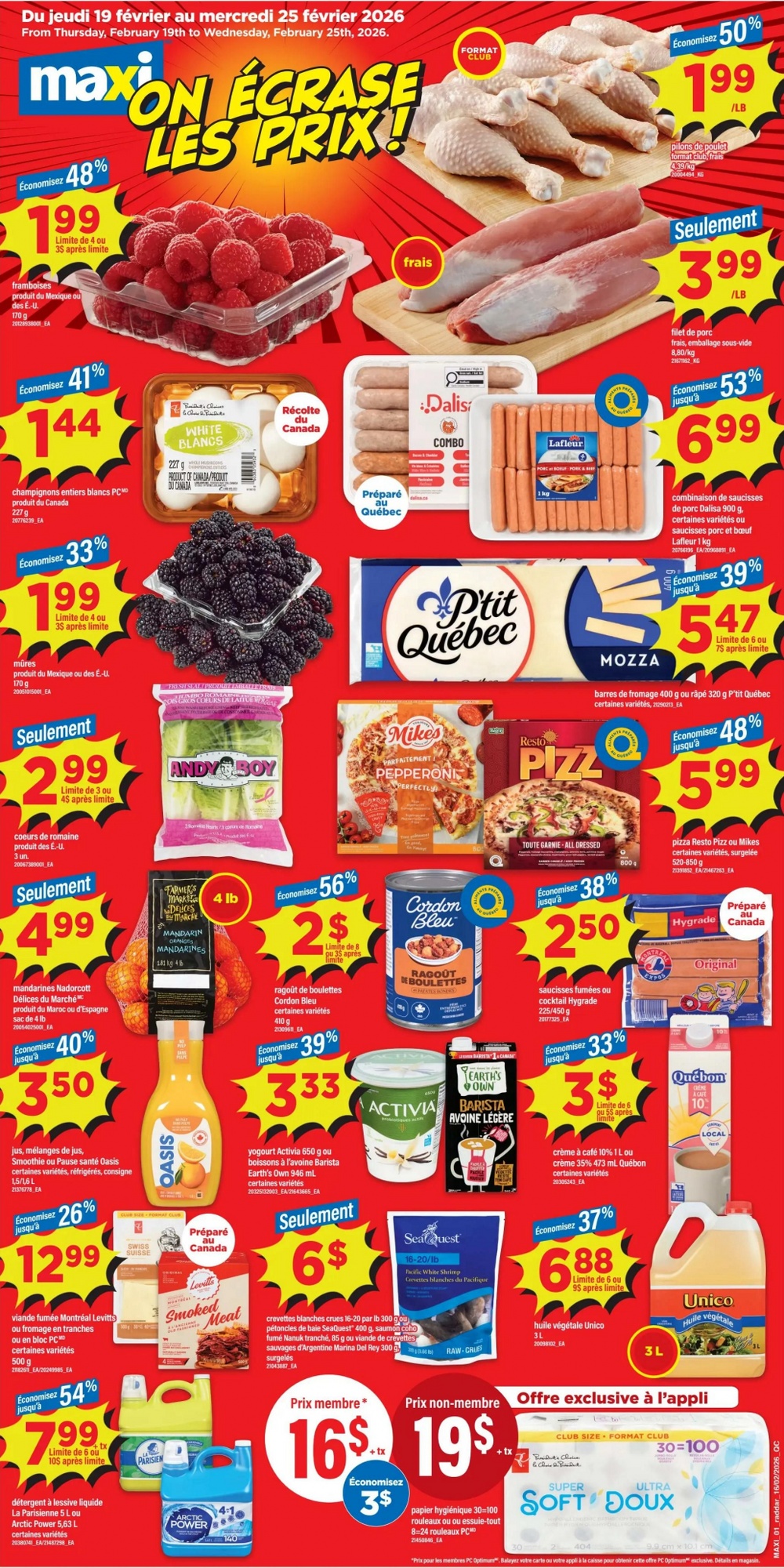 Maxi Flyer From February 19 to February 25 2026