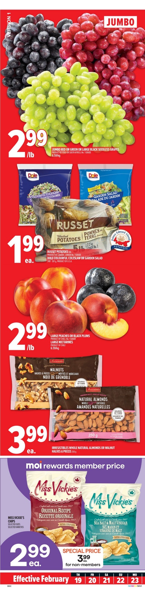 Metro (On) Flyer From February 19 to February 25 2026