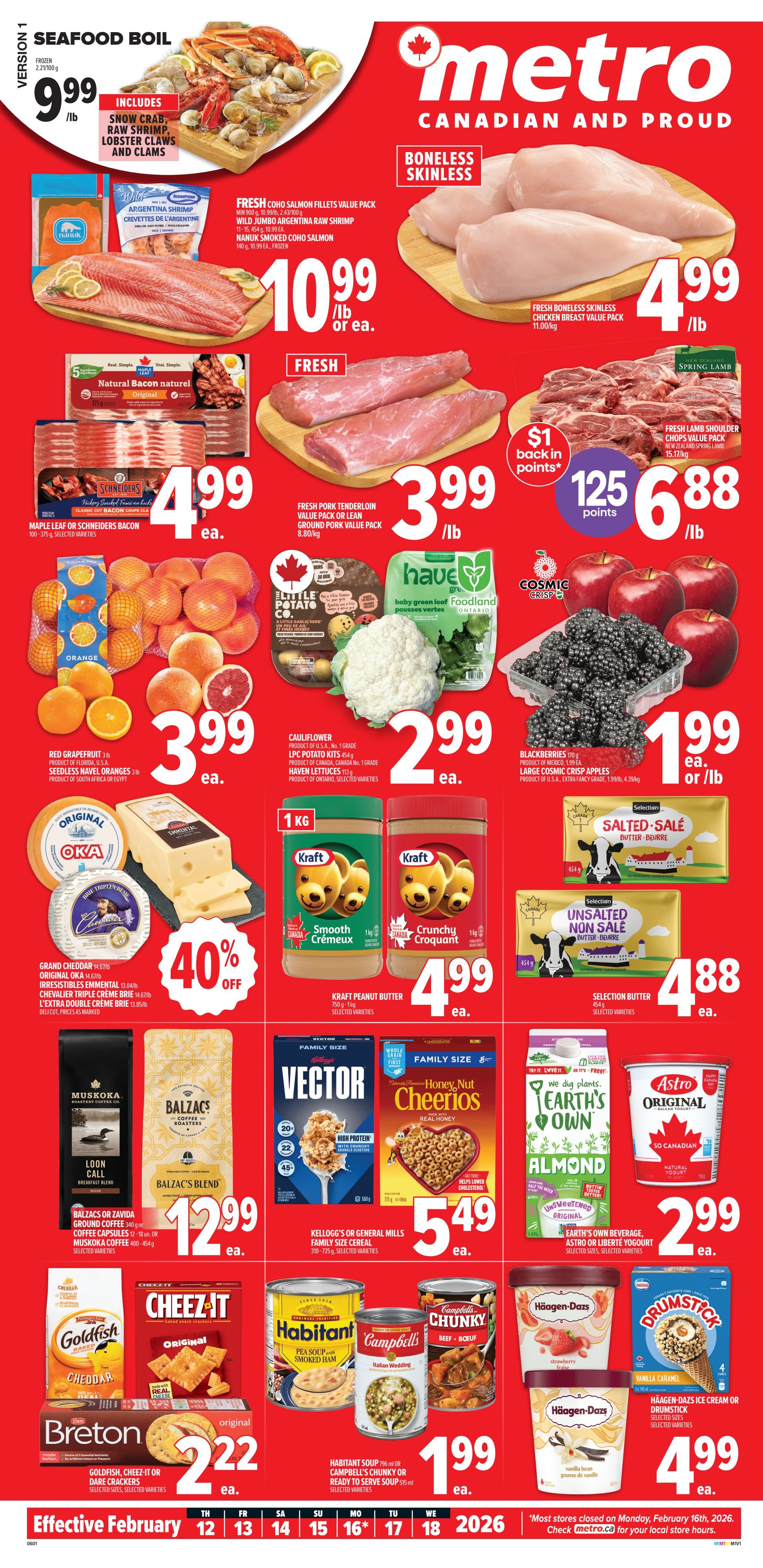 Metro (ON) Flyer From February 12 to 18 2026