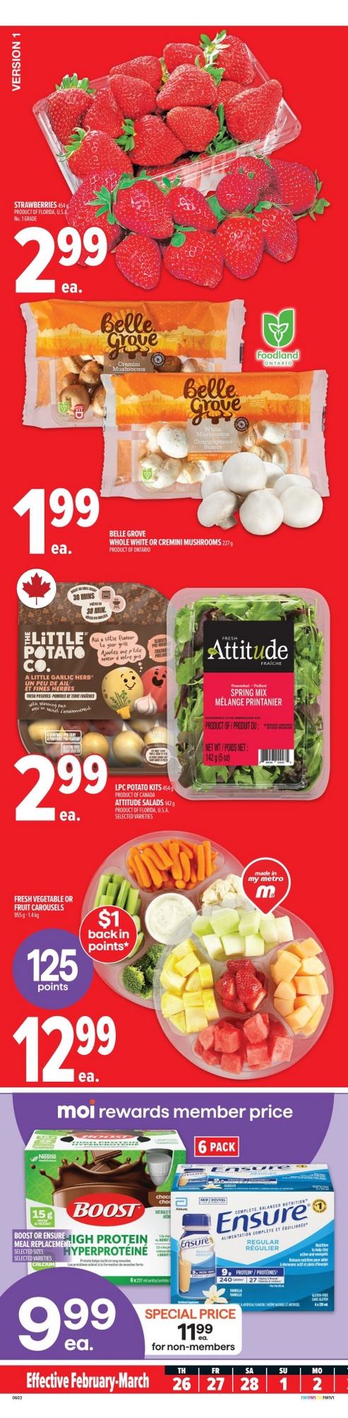 Metro (On) Flyer From February 26 to March 4 2026