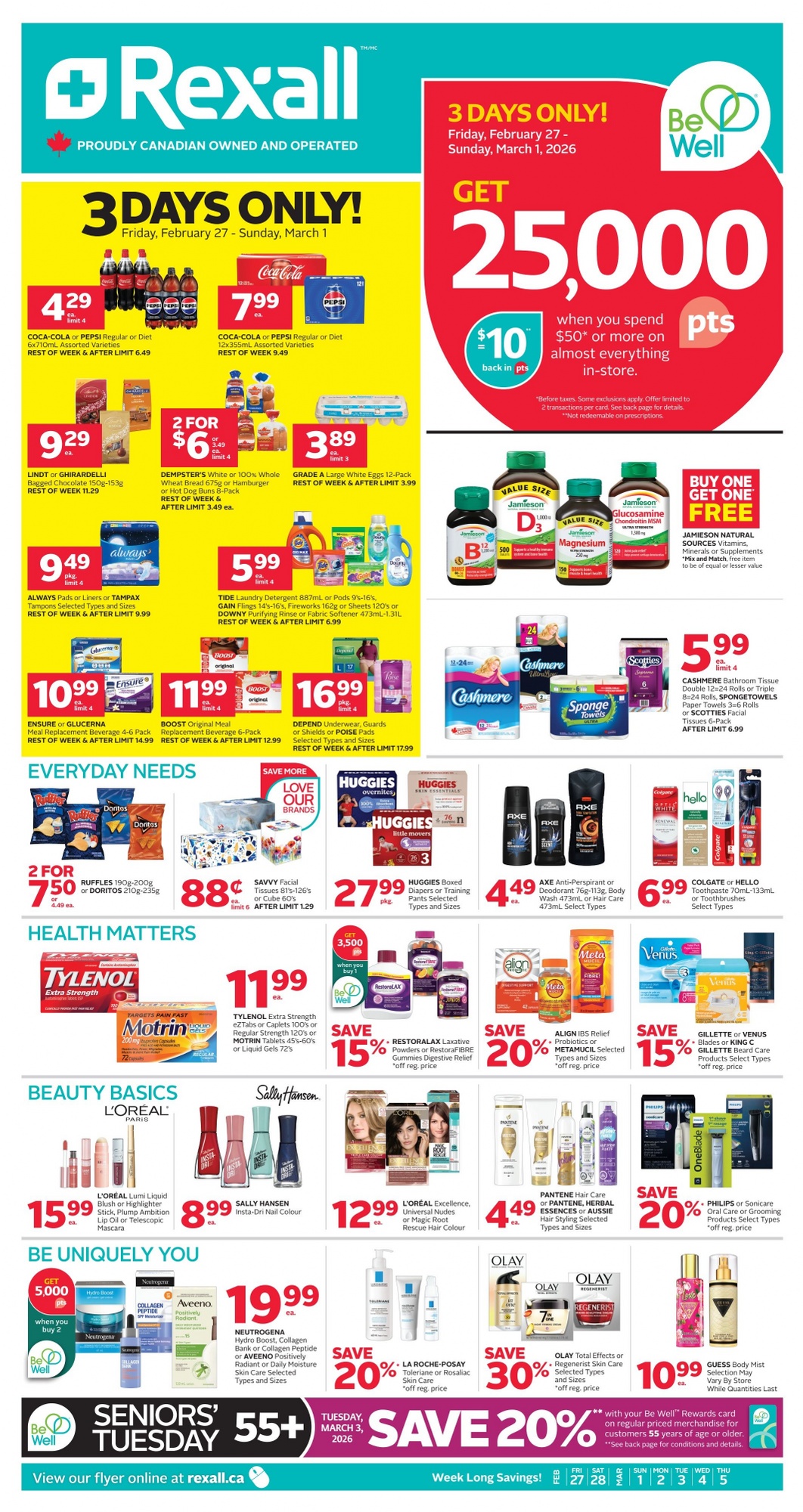 Rexall Flyer From February 27 to March 5 2026