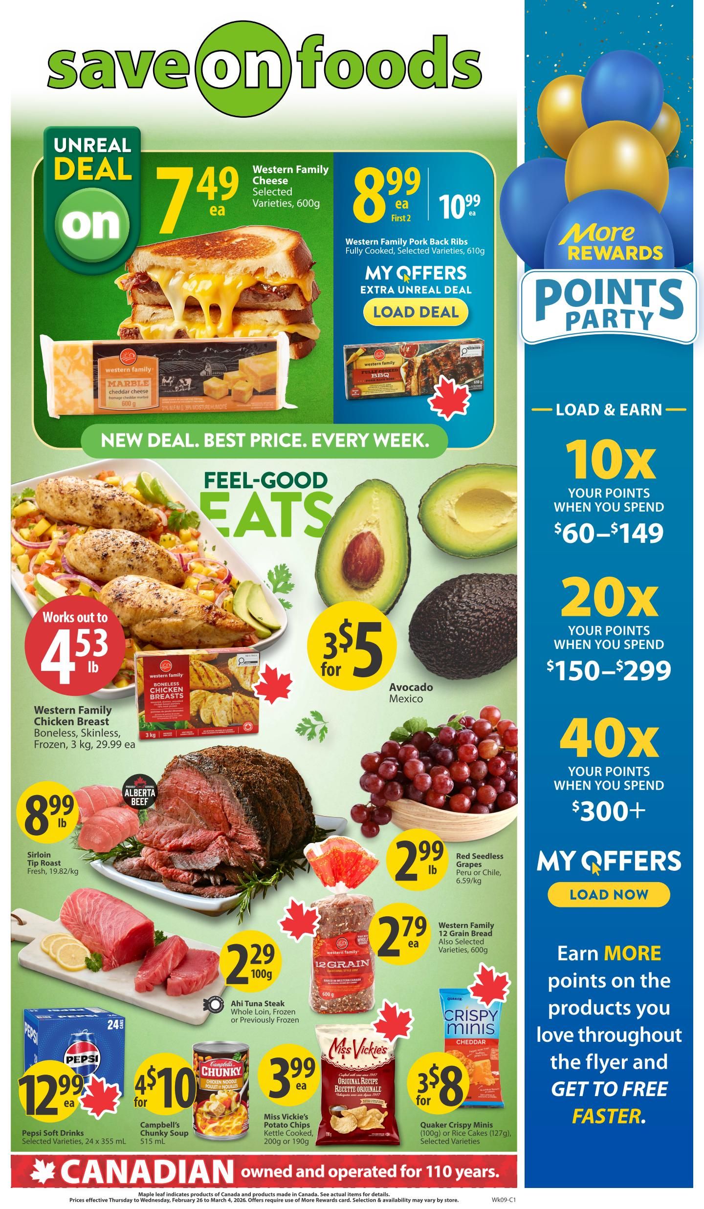 Save On Foods (SK) Flyer From February 26 to March 4 2026