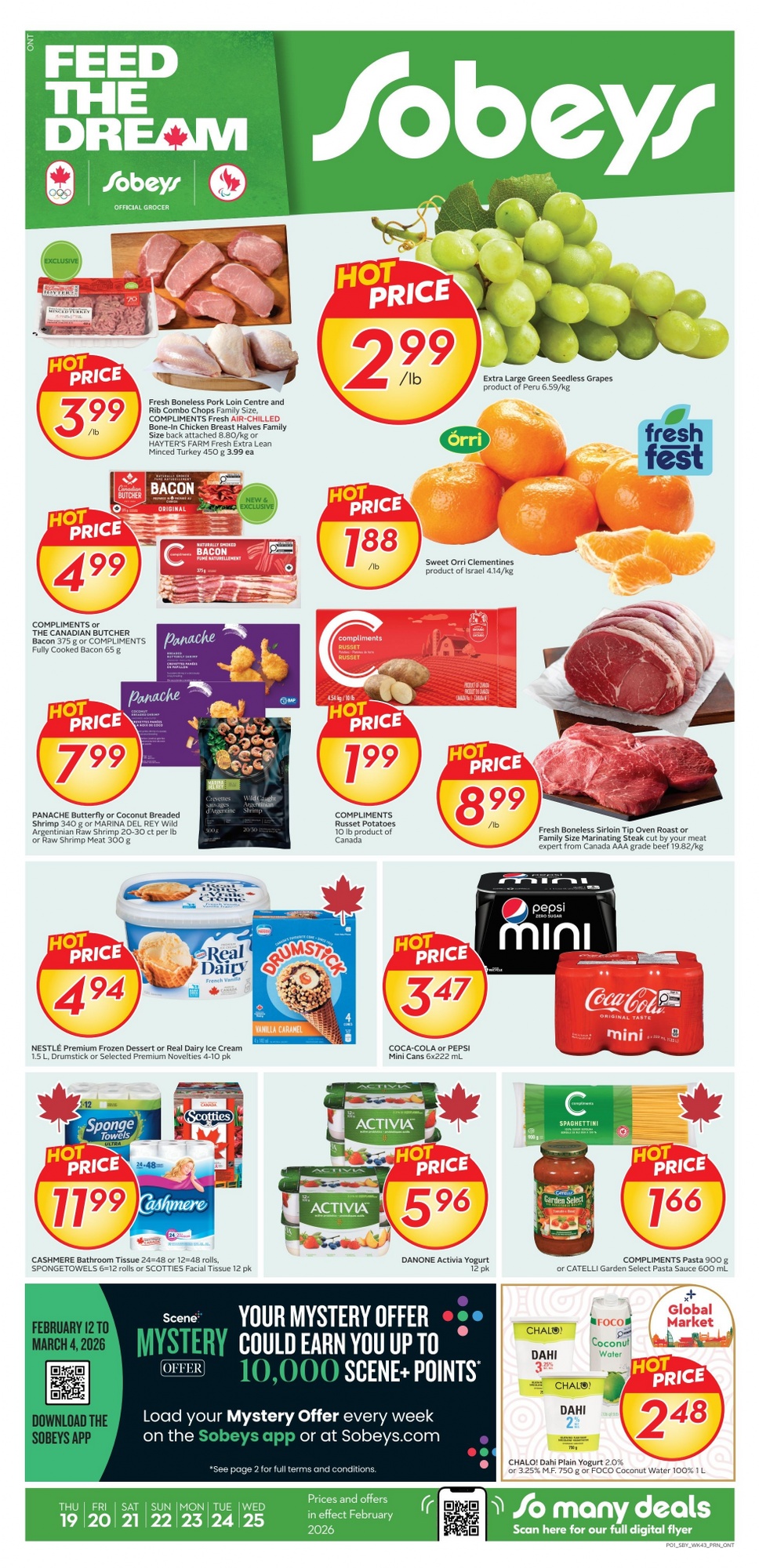 Sobeys (ON) Flyer From February 19 to February 25 2026