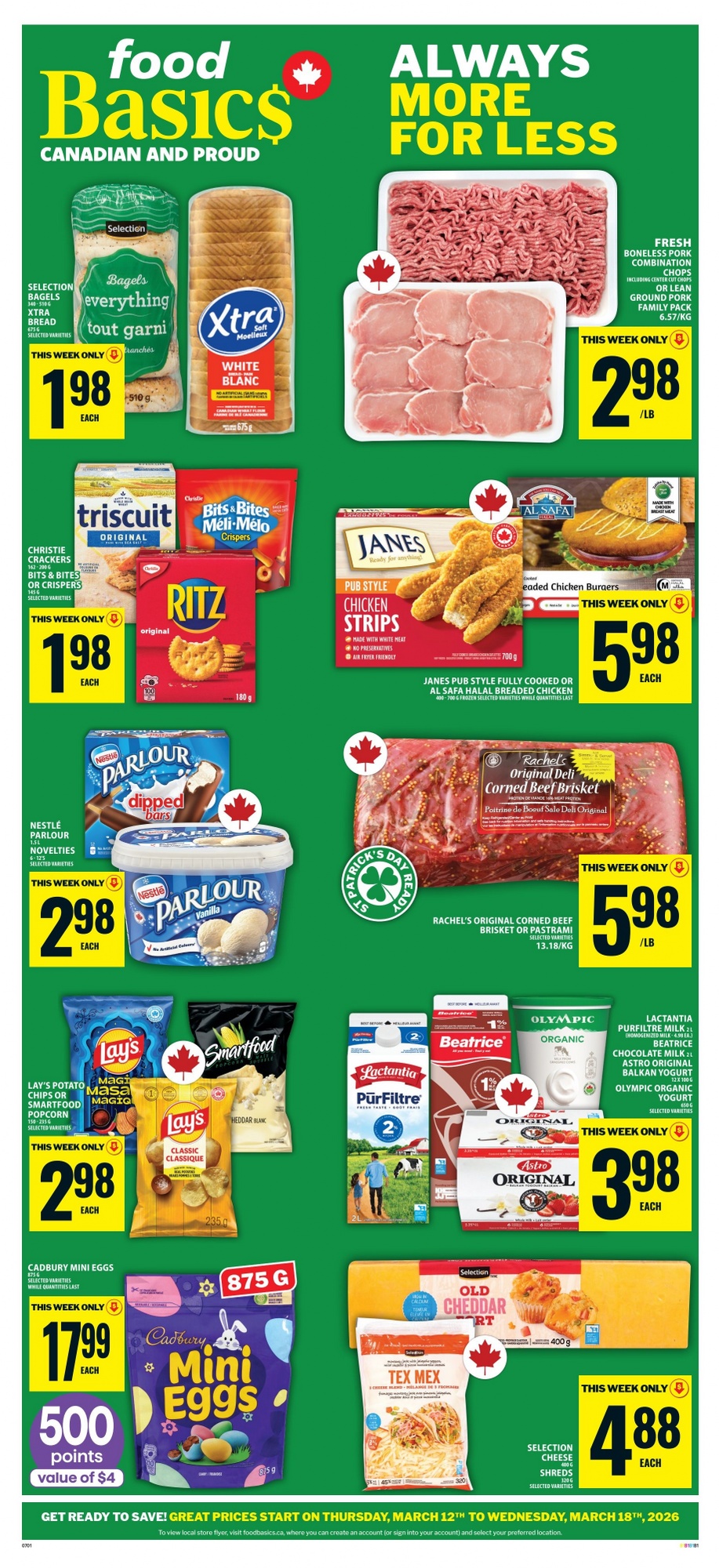 Food Basics Flyer March 12 to March 18 2026