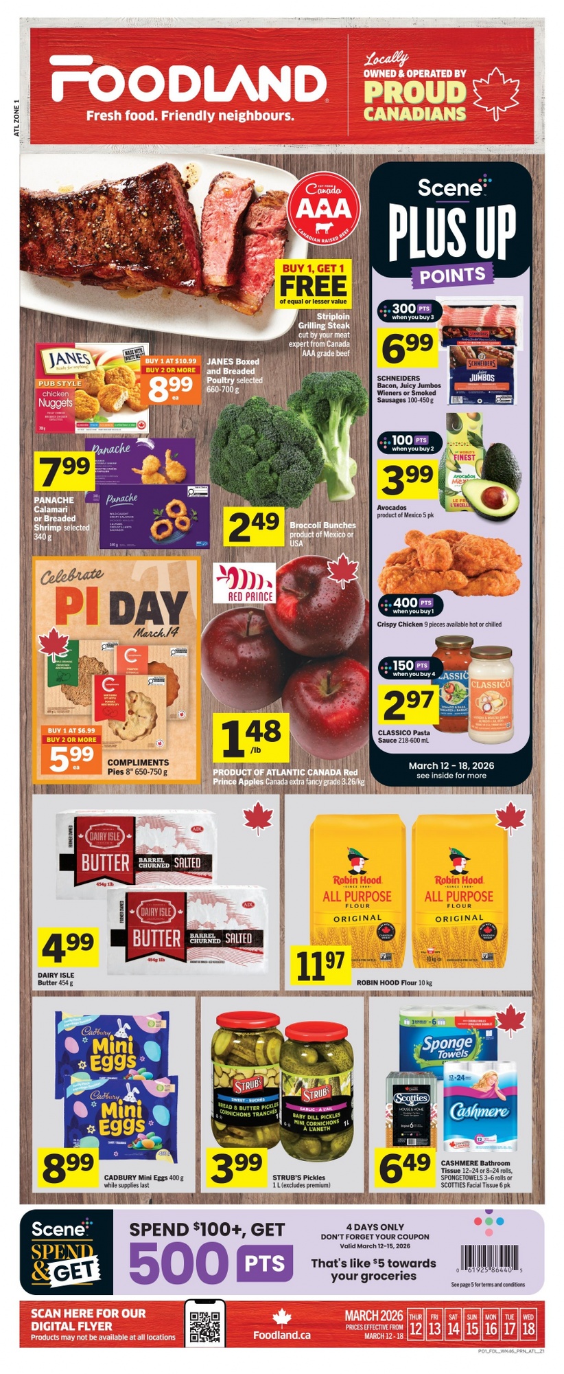 Foodland (Atlantic) Flyer March 12 to March 18 2026