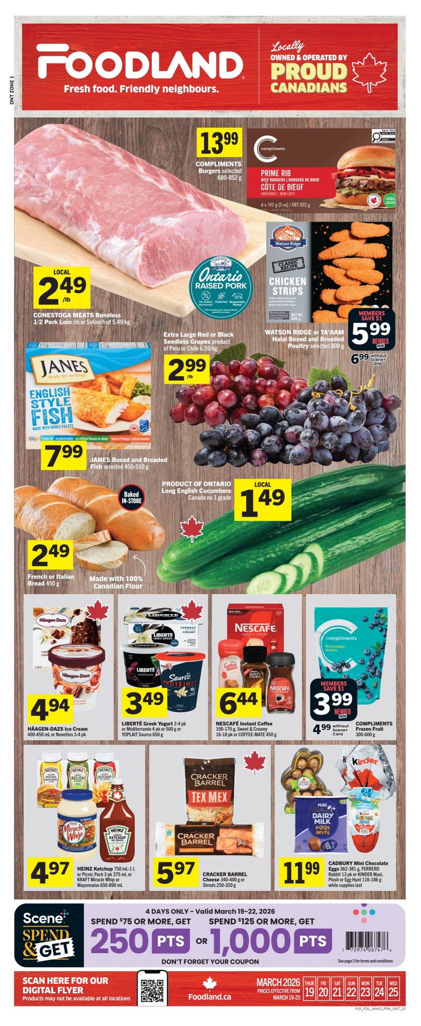 Foodland (ON) Flyer March 19 to March 25 2026