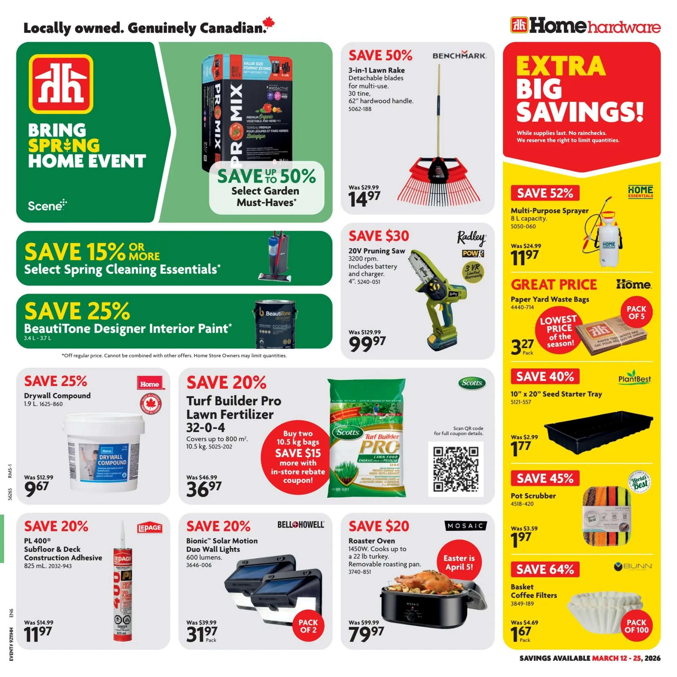 Home Hardware (ON) Flyer March 12 to March 25 2026