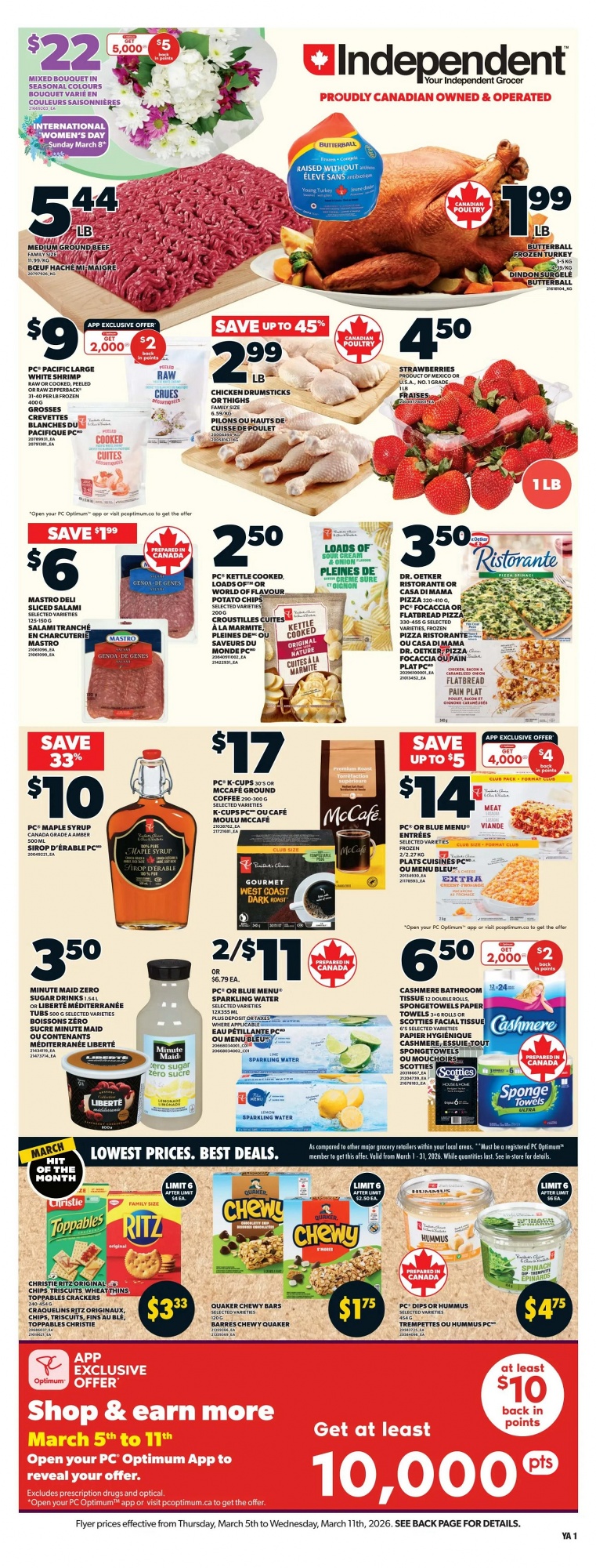 Independent Grocer (Atlantic) Flyer March 5 to March 11 2026