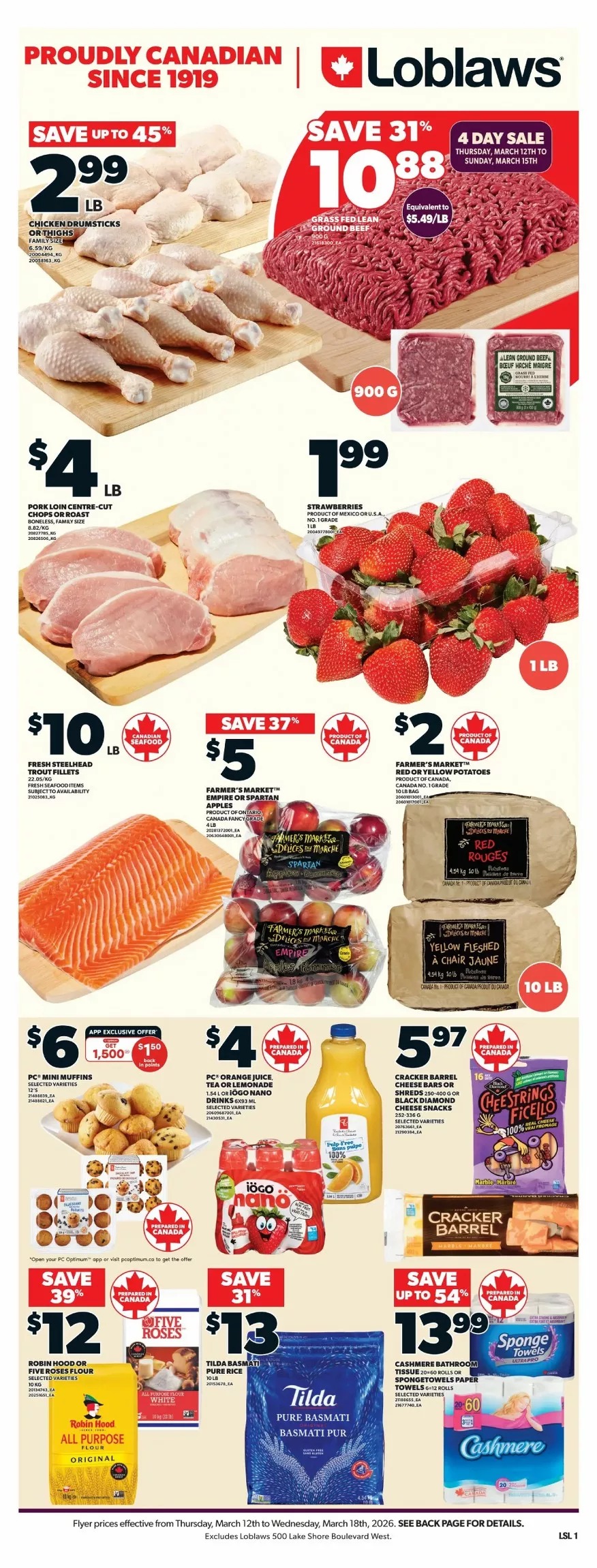 Loblaws Flyer March 12 to March 18 2026