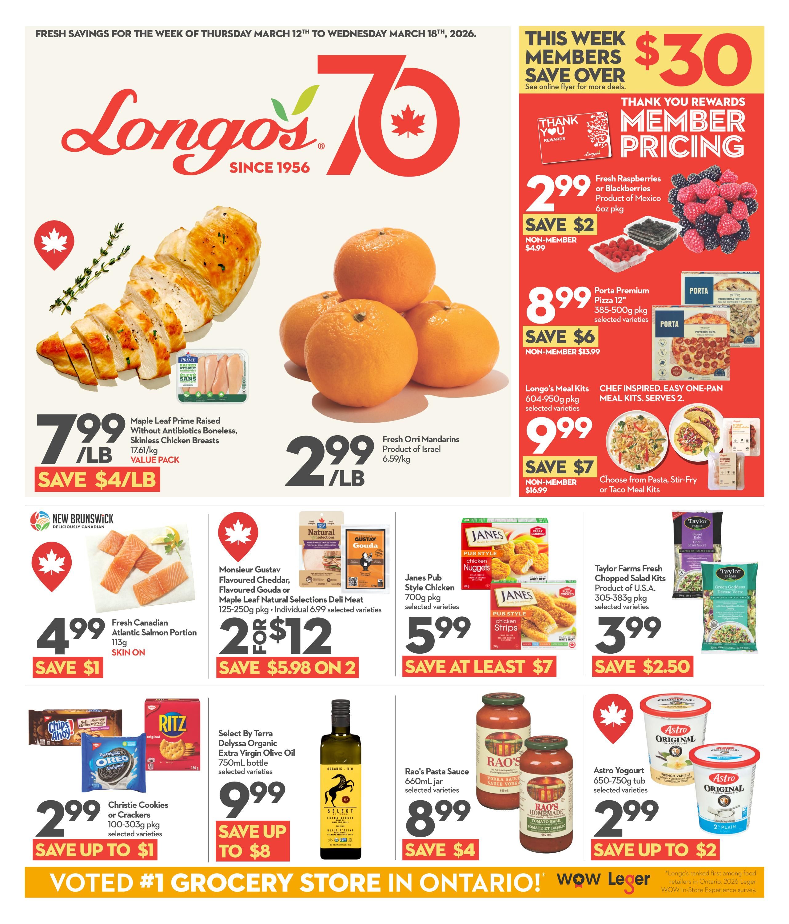 Longo’s Flyer March 12 to March 18 2026