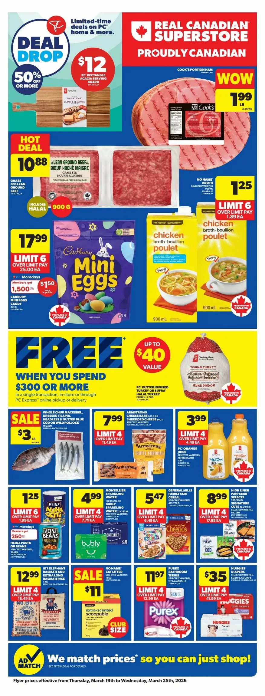 Real Canadian Superstore (West) Flyer March 19 to March 25 2026