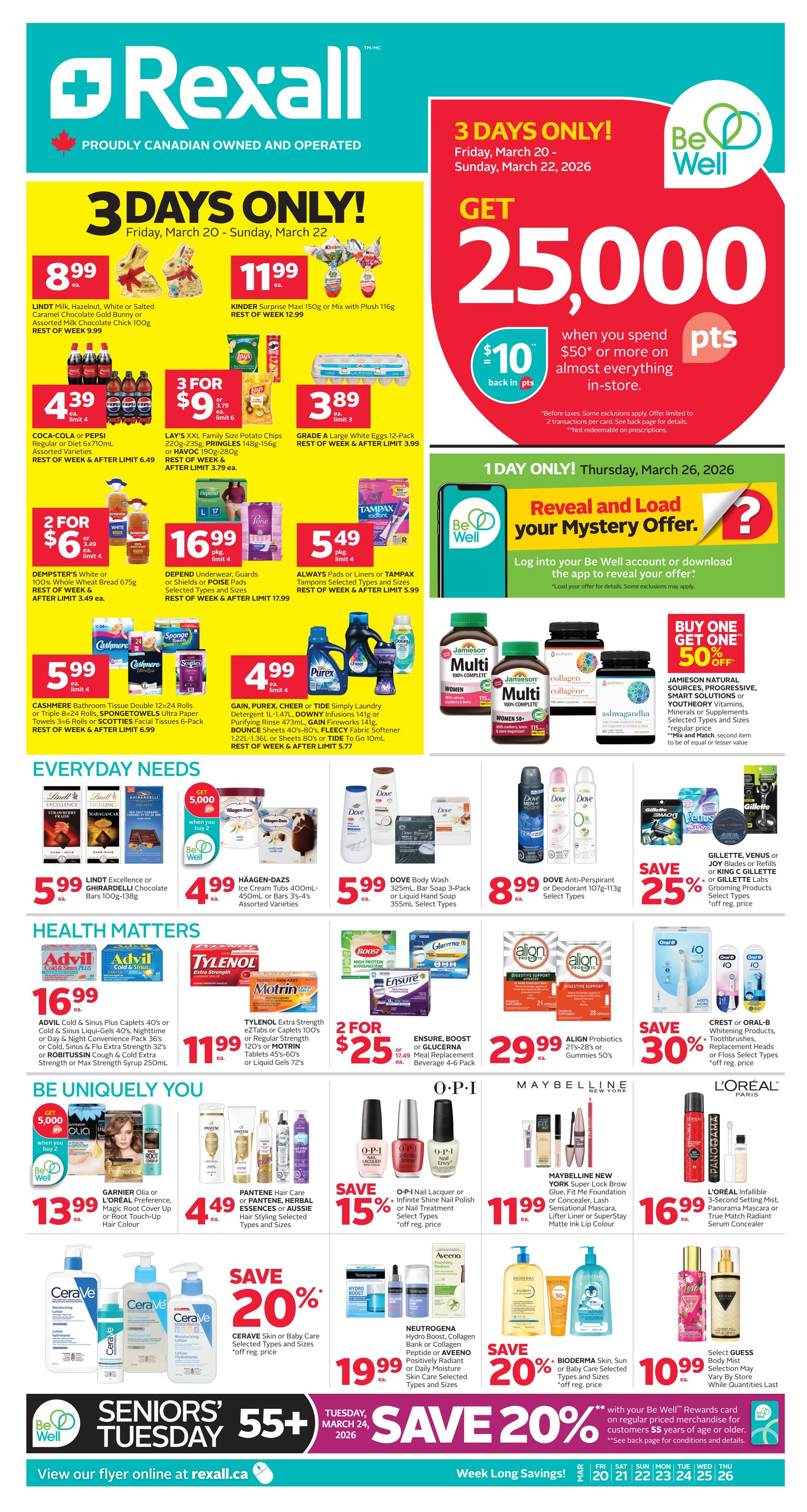 Rexall Flyer March 20 to March 26 2026