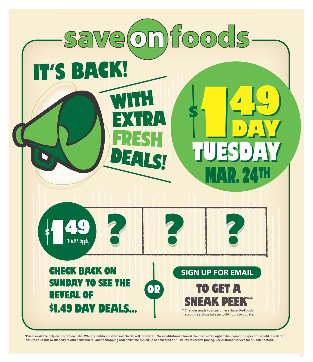 Save On Foods (SK) Flyer March 19 to March 25 2026