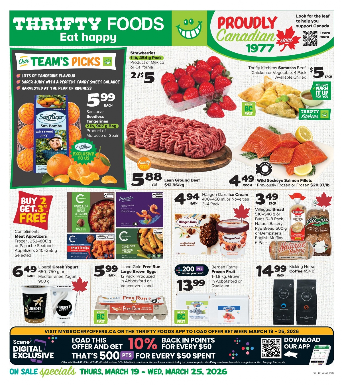 Thrifty Foods Flyer March 19 to March 25 2026