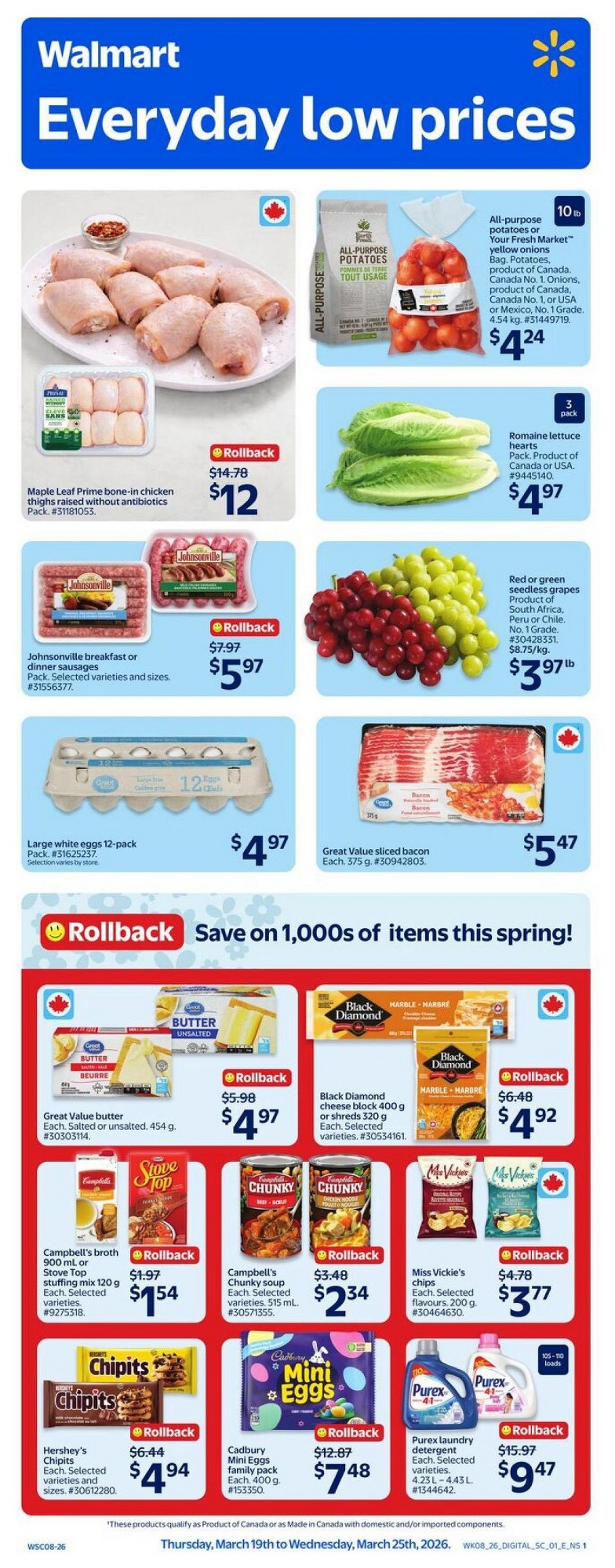 Walmart (Atlantic) Flyer March 19 to March 25 2026