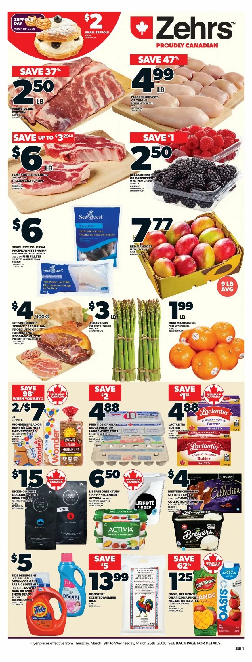 Zehrs Flyer March 19 to March 25 2026